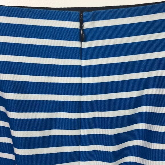 J. Crew Diagonal Striped Color Block A Line Skirt - Picture 4 of 6